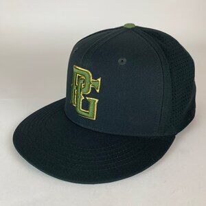 Perfect Game Black Armed Forces Stretch Fitted Hat Mens M/L